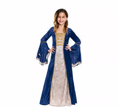 Fato de senhora medieval para menina