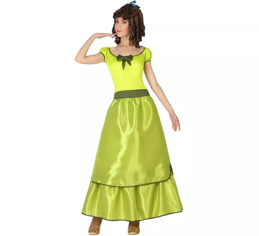 Translation missing: pt-PT.Disfraz de Dama Sureña amarillo para mujer
