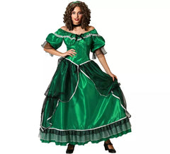 Fato de senhora verde do sul para mulher