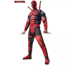 Fato de Deadpool Deluxe para homem