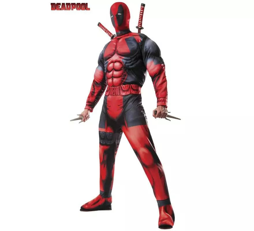 Translation missing: pt-PT.Disfraz de Deadpool Deluxe para hombre