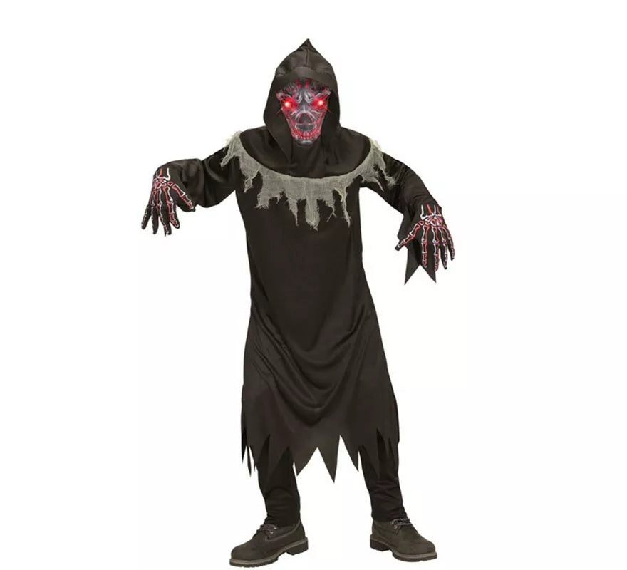 Translation missing: pt-PT.Disfraz de Demonio de la Muerte con Máscara para niño