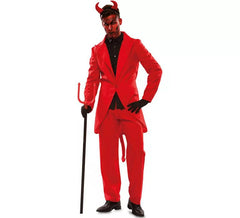 Fato de demônio elegante para homem