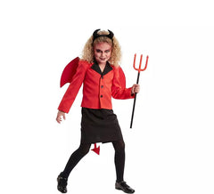 Fato de diabo elegante para menina