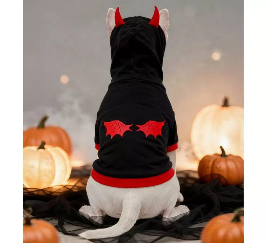 Translation missing: pt-PT.Disfraz de Diablo con cuernos para perro