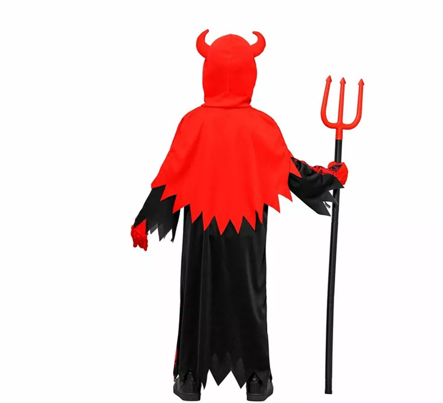 Translation missing: pt-PT.Disfraz de Diablo en Llamas con Capucha para niños