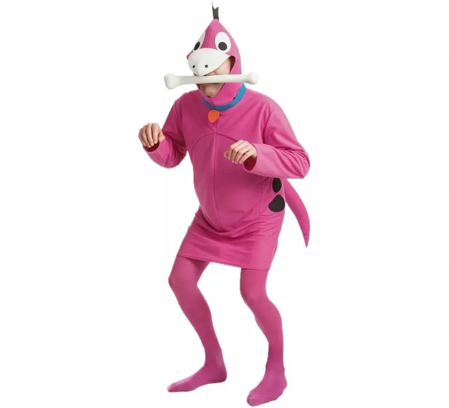 Translation missing: pt-PT.Disfraz de Dinosaurio Rosa para hombre