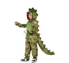 Fato de dinossauro T-Rex para crianças