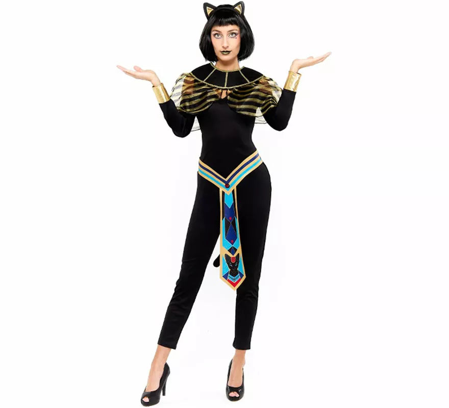 Disfraz de Diosa Bastet Egipcia para mujer