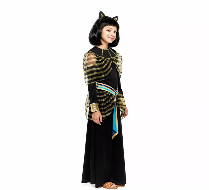 Translation missing: pt-PT.Disfraz de Diosa Bastet Egipcia para niña