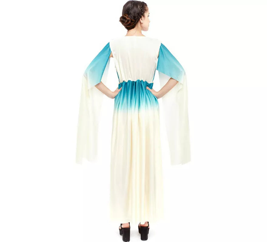 Translation missing: pt-PT.Disfraz de Diosa Griega Azul y Blanco para mujer