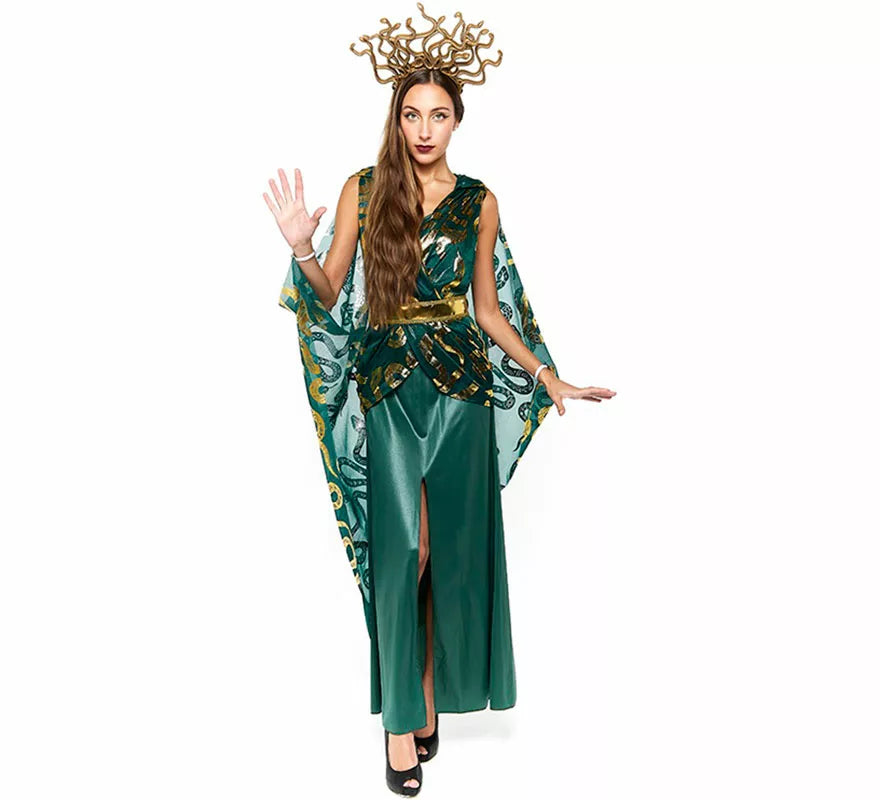 Translation missing: pt-PT.Disfraz de Diosa Griega Medusa para mujer