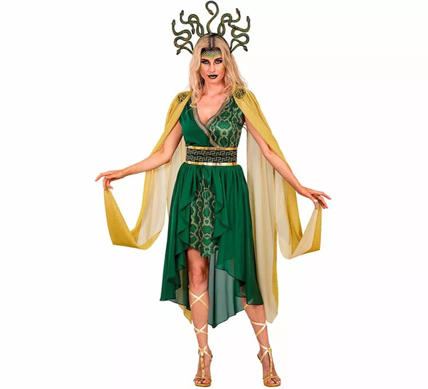 Translation missing: pt-PT.Disfraz de Diosa Griega Medusa para mujer