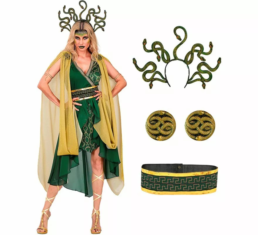 Translation missing: pt-PT.Disfraz de Diosa Griega Medusa para mujer