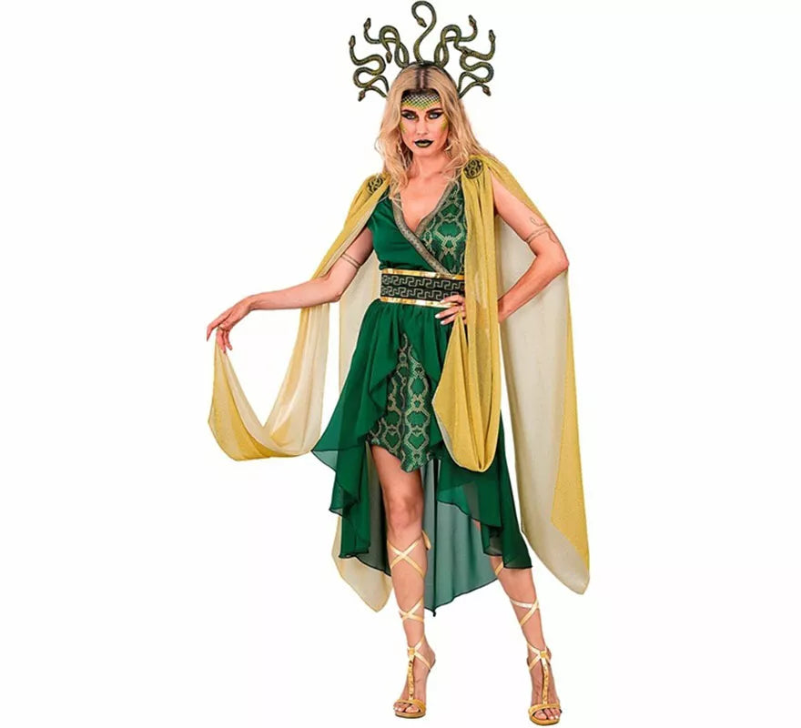 Translation missing: pt-PT.Disfraz de Diosa Griega Medusa para mujer