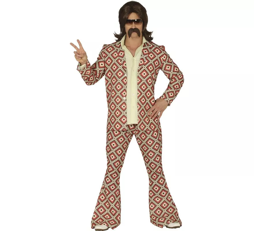 Disfraz de Disco Años 70 para hombre