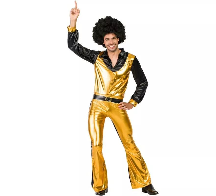 Translation missing: pt-PT.Disfraz de Disco Dorado para hombre