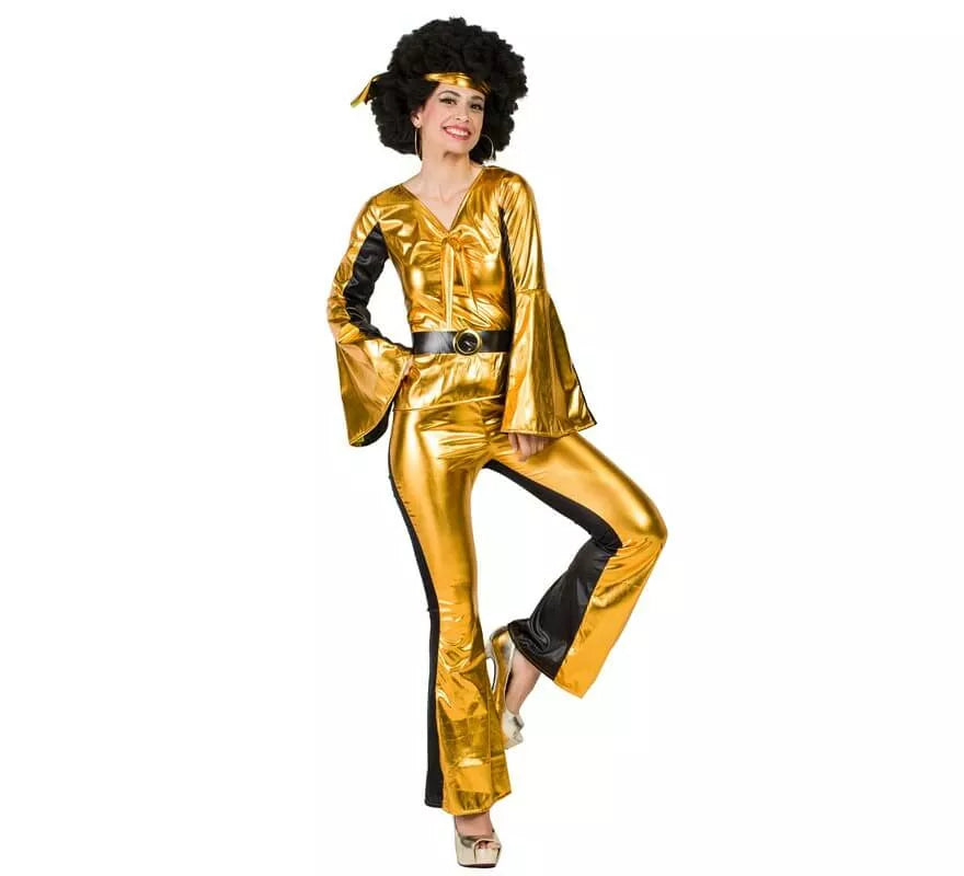 Translation missing: pt-PT.Disfraz de Disco Dorado para mujer