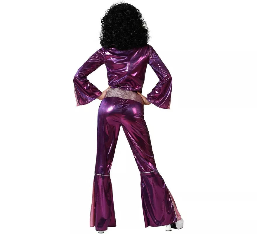 Translation missing: pt-PT.Disfraz de Disco Fucsia para mujer