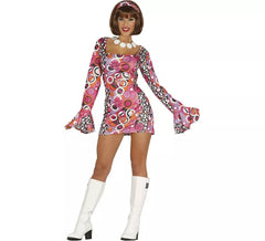 Fato de Disco Girl Night para mulher