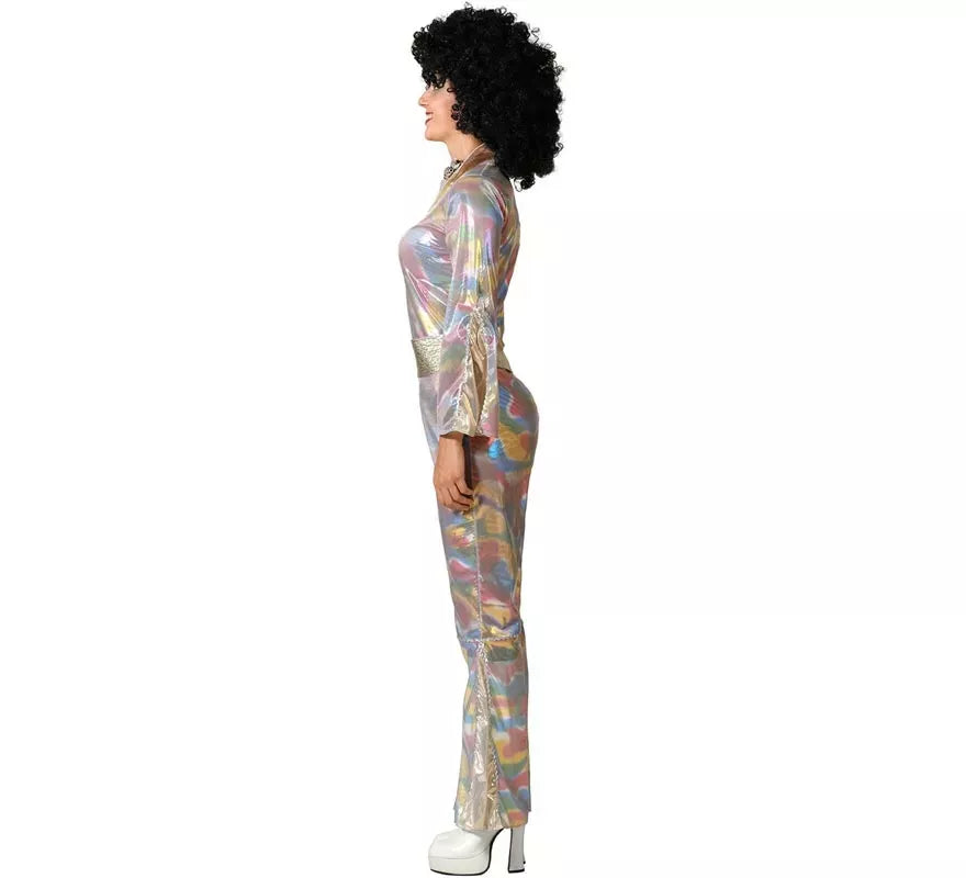 Translation missing: pt-PT.Disfraz de Disco multicolor para mujer