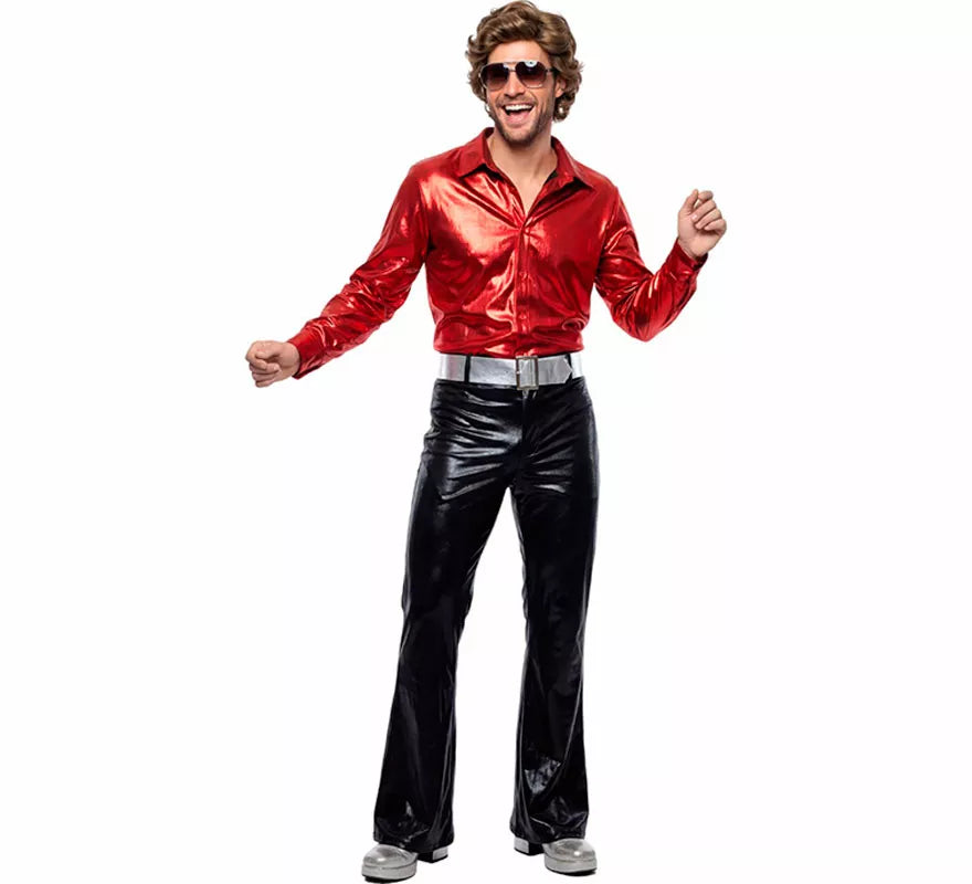 Translation missing: pt-PT.Disfraz de Disco Showman para hombre