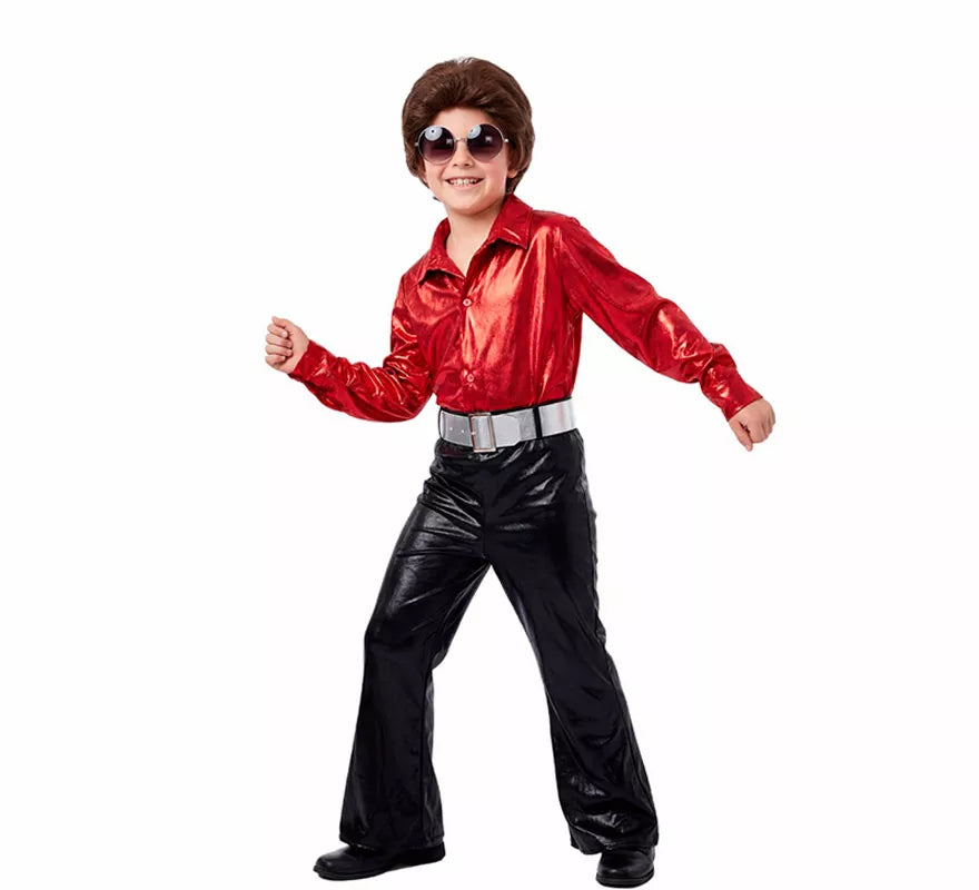 Translation missing: pt-PT.Disfraz de Disco Showman para niño