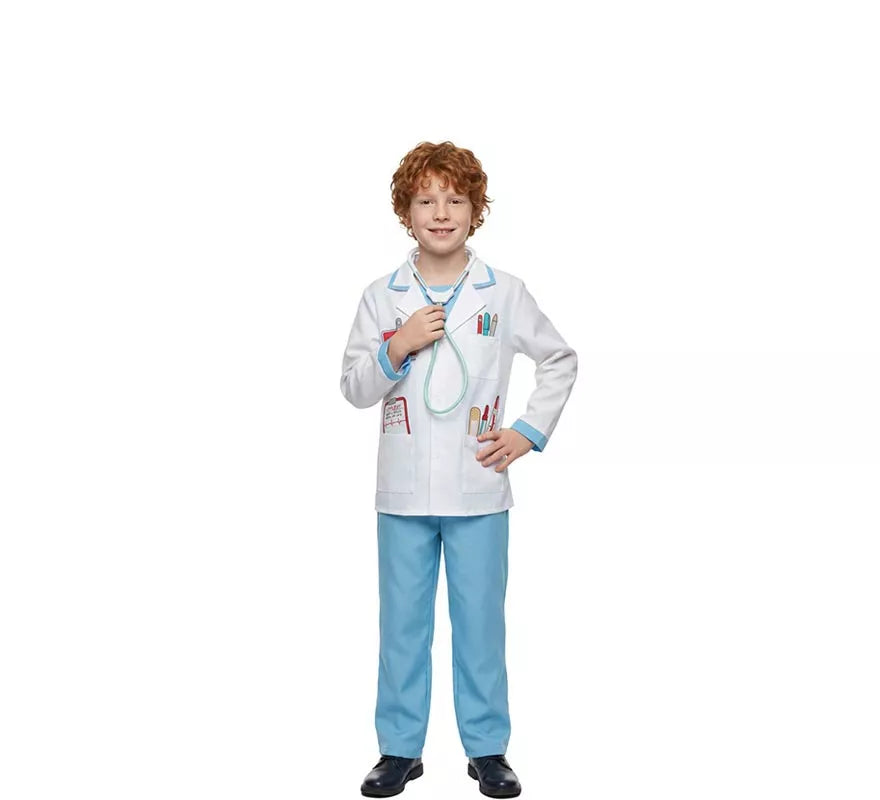 Translation missing: pt-PT.Disfraz de Doctor con identificación para niño