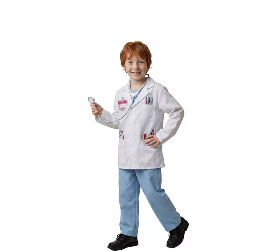 Translation missing: pt-PT.Disfraz de Doctor con identificación para niño