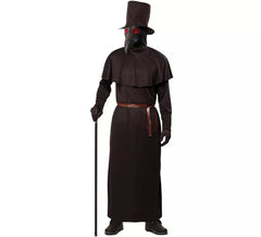Fato masculina de médico da peste