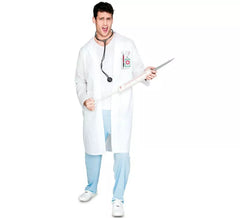 Fato de médico para homem