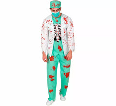 Fato de Médico Zombie para homem