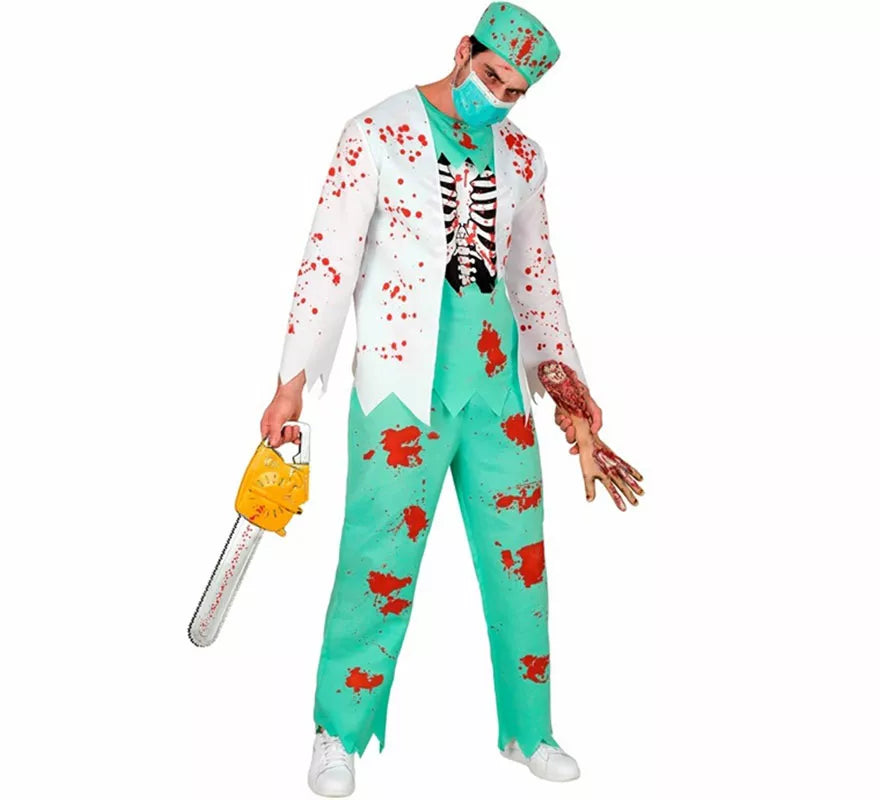 Translation missing: pt-PT.Disfraz de Doctor Zombie para hombre