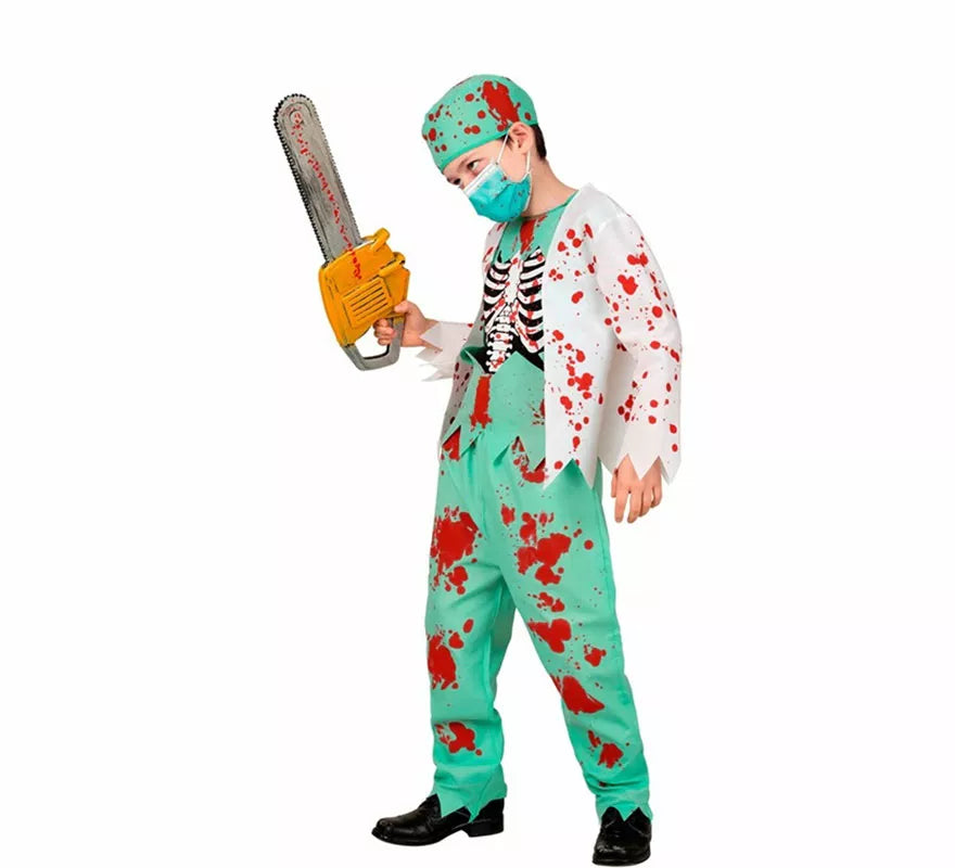 Translation missing: pt-PT.Disfraz de Doctor Zombie para niños