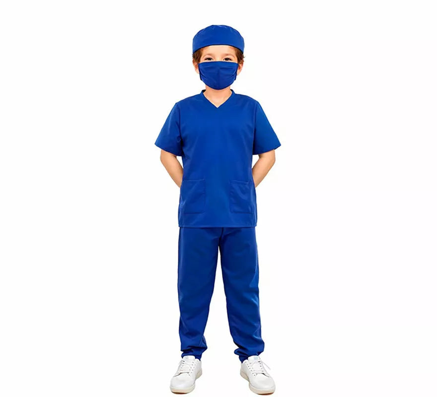 Translation missing: pt-PT.Disfraz de Doctora azul para niños