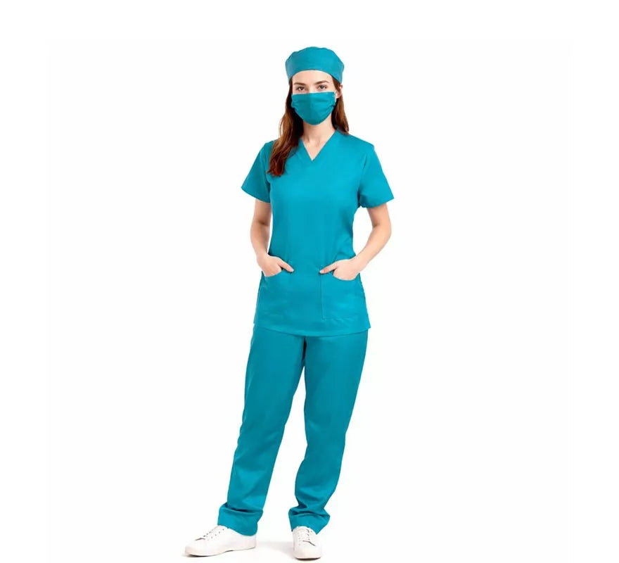 Translation missing: pt-PT.Disfraz de Doctora o Doctor verde para adulto