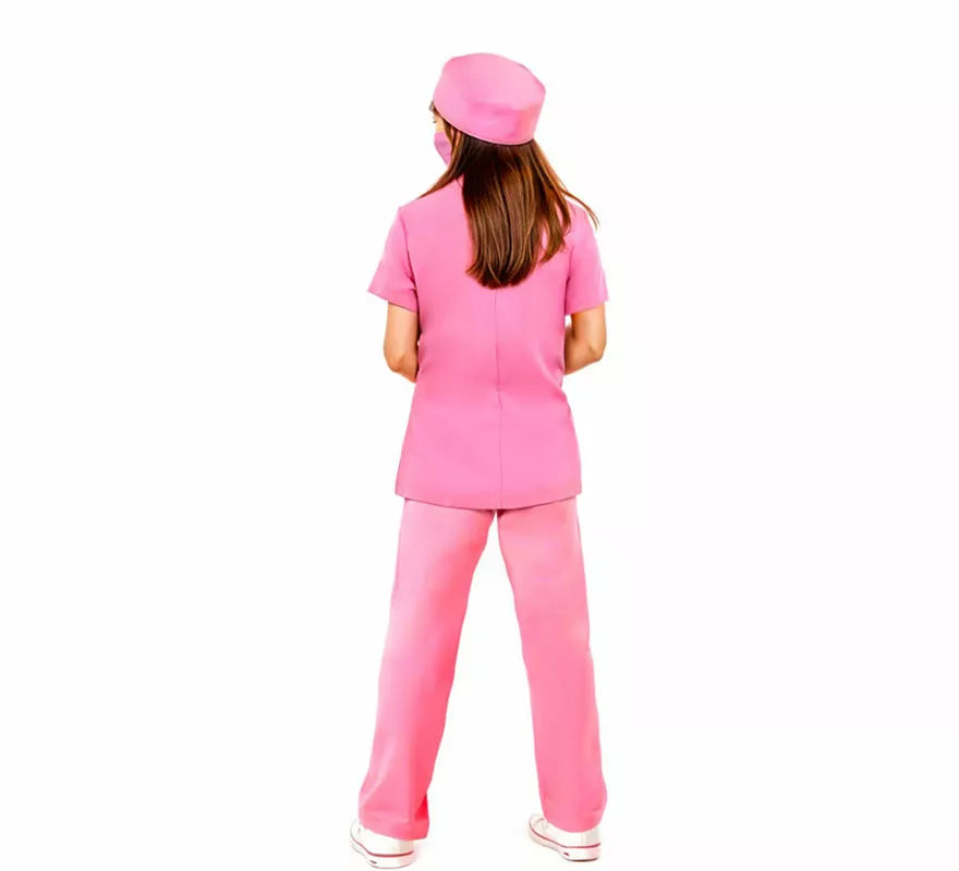 Translation missing: pt-PT.Disfraz de Doctora rosa para niña