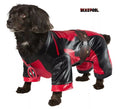 Disfraz de Dogpool clásico de Deadpool con cinturón para perro