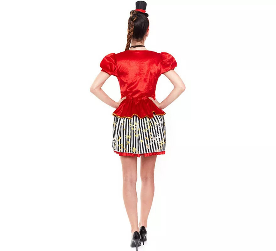Translation missing: pt-PT.Disfraz de Domadora Vestido a Rayas para mujer