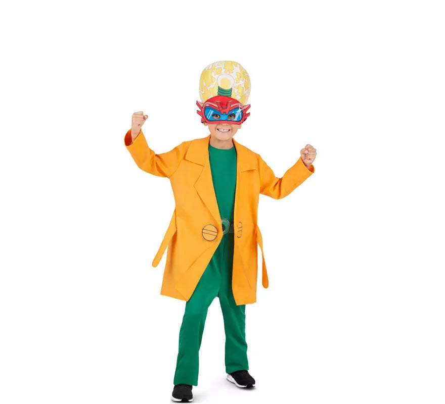 Translation missing: pt-PT.Disfraz de Dr. Volt de Superthings para niño
