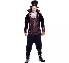Traje vitoriano de Drácula masculino