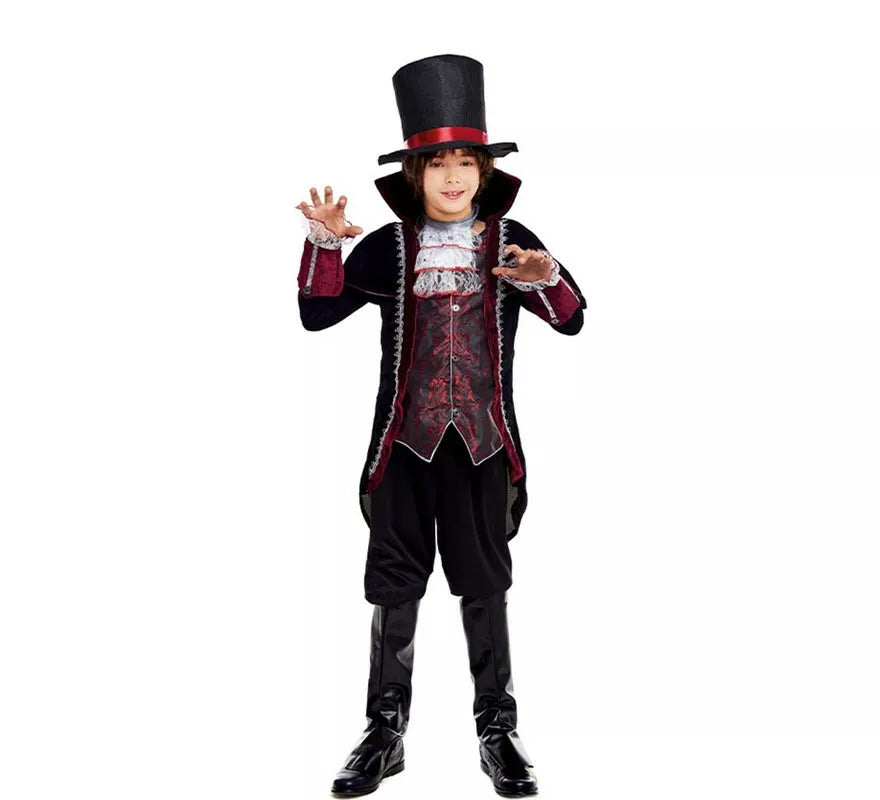 Translation missing: pt-PT.Disfraz de Drácula Victoriano para niño