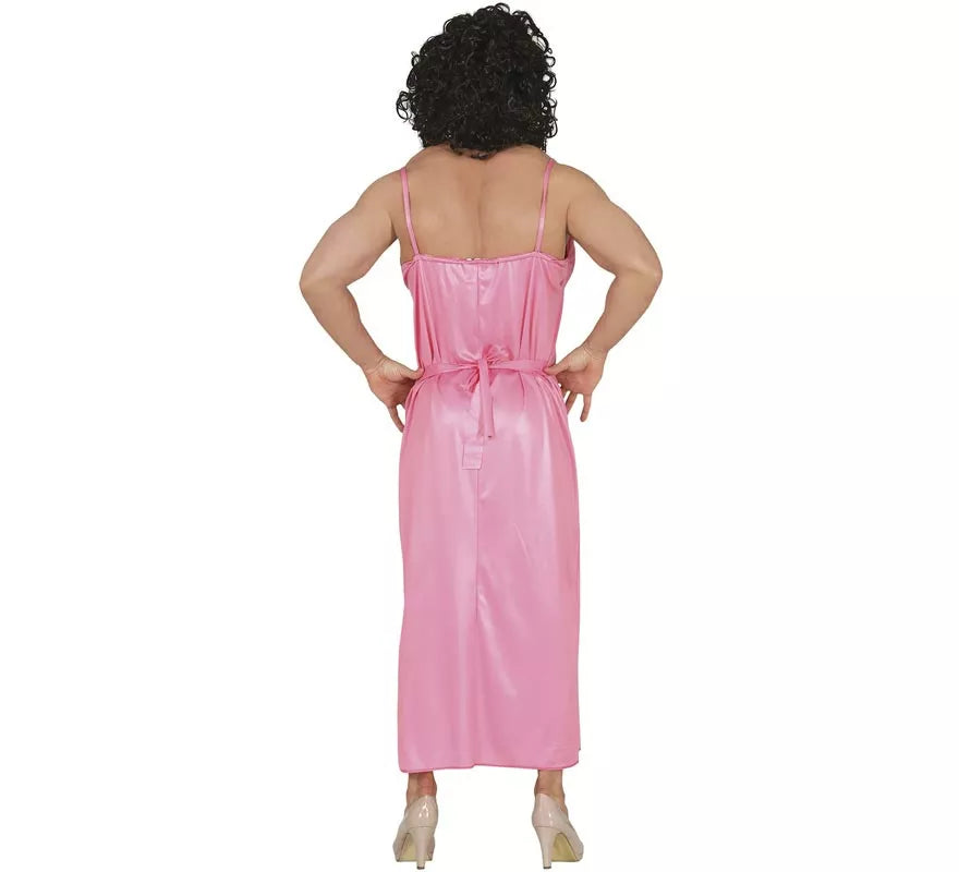 Translation missing: pt-PT.Disfraz de Drag Rosa Extrovertido para hombre