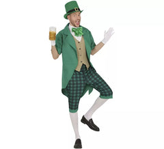 Fato de duende de São Patrício para homem