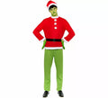 Disfraz de Duende Gruñón de Navidad para hombre
