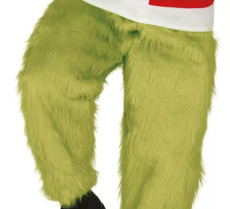 Translation missing: pt-PT.Disfraz de Duende Gruñón de Navidad verde para hombre