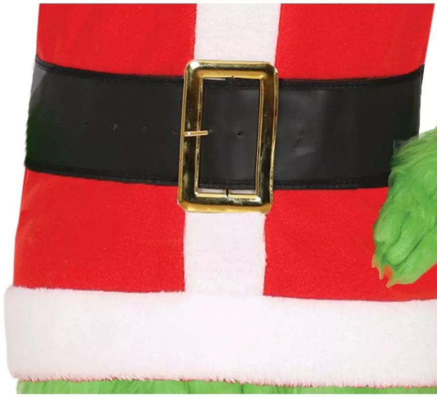 Translation missing: pt-PT.Disfraz de Duende Gruñón de Navidad verde para niño