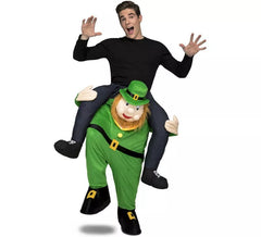 Fato de duende irlandês para mulher