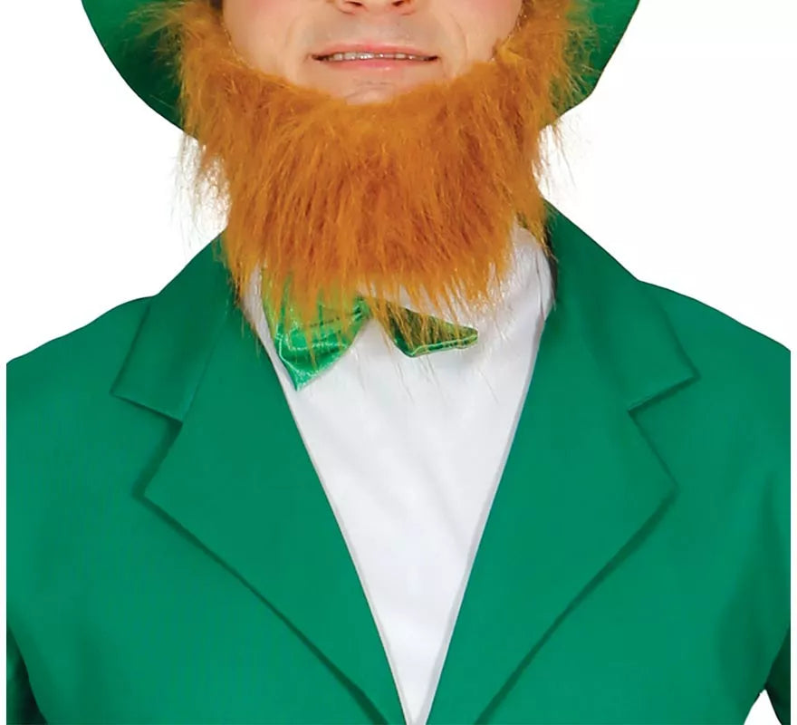 Translation missing: pt-PT.Disfraz de Duende verde Irlandés Leprechaun para hombre