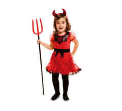 Fato de diabo doce para bebê e menina
